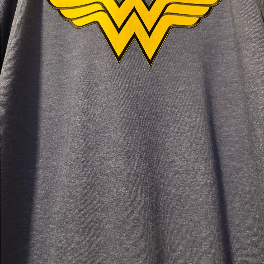 Wonder Woman Custom Denim French Terry Sweatshirt Size 2XL - Picture 5 of 8
